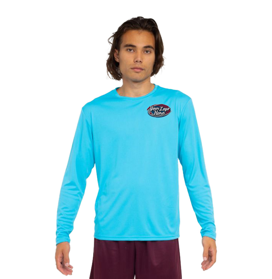 A4 Apparel Polyester Performance UPF 44 Long Sleeve T-Shirt