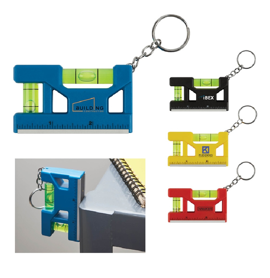 Hank 3 Level-Ruler Keyring