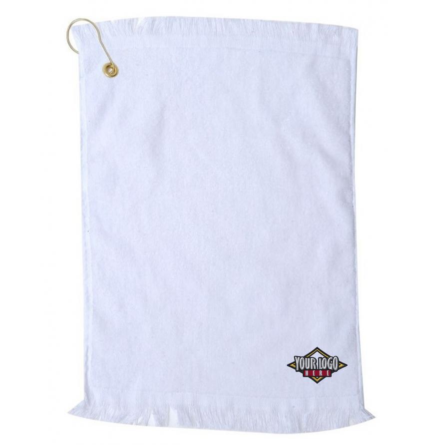 Broder TRU13CG -  Pro Towels Jewel Collection Fringed Golf Towel