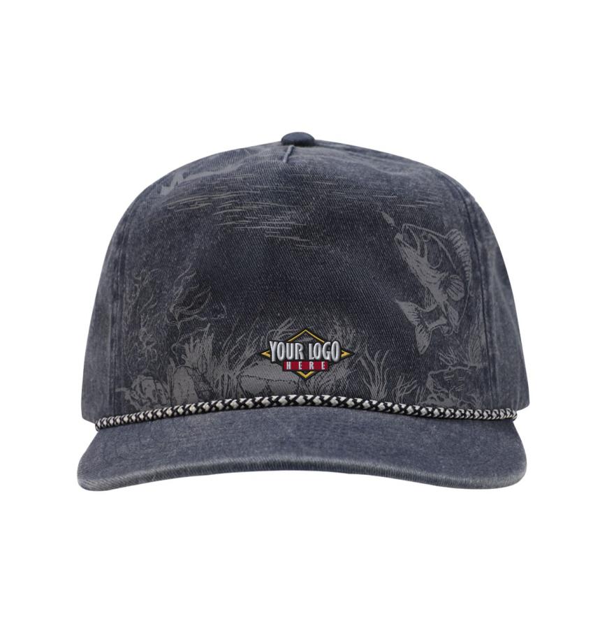 Walleye Nature Scene Cap