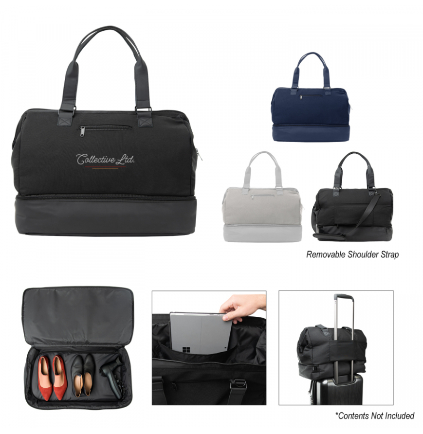 The Weekender Travel Bag With Drop-Bottom
