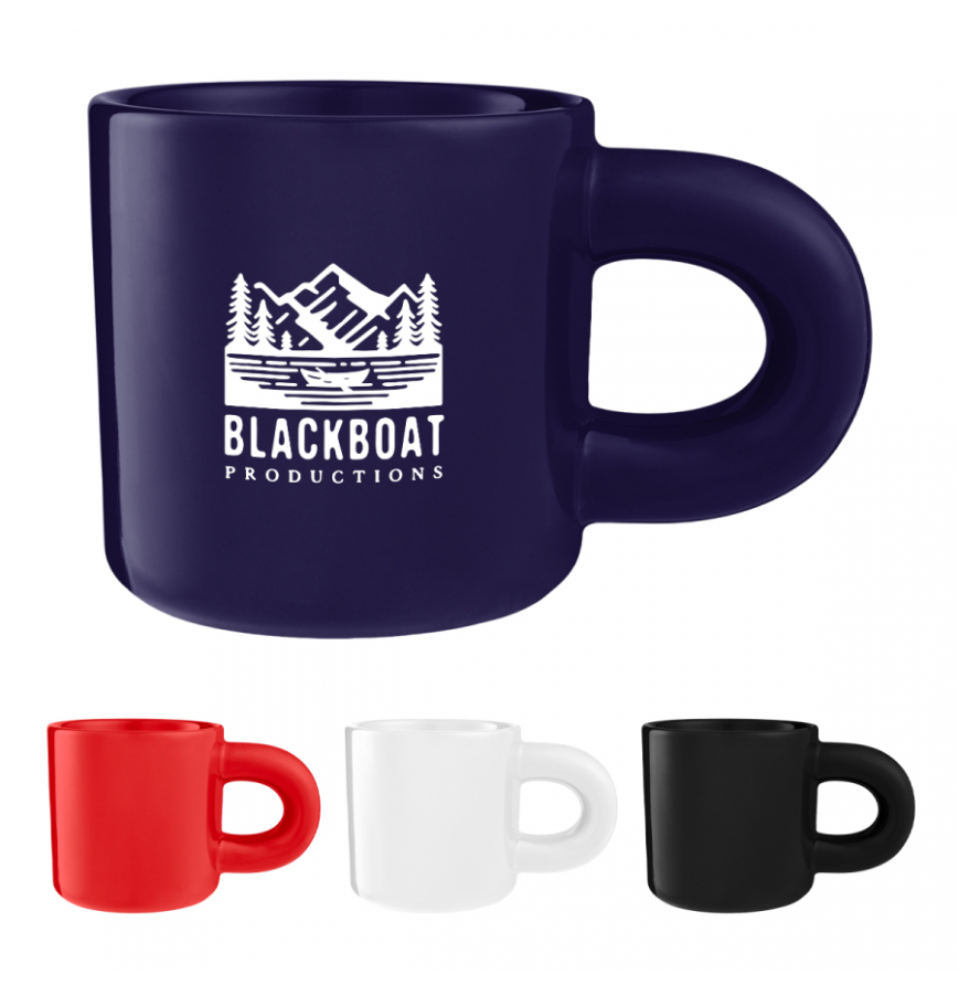 15 Oz Otis Chunky Handle Ceramic Mug