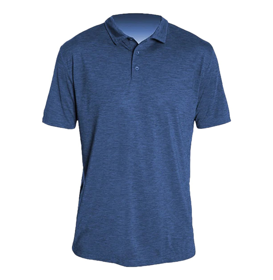 NAVY-HEATHERED