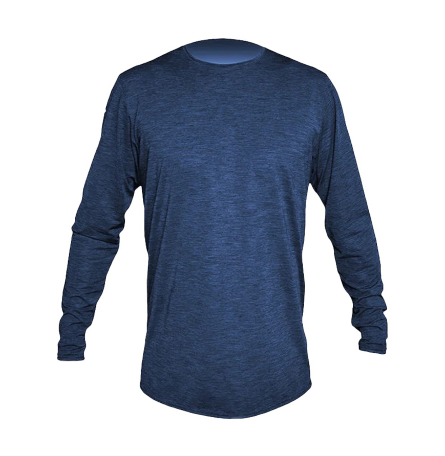 NAVY-HEATHERED