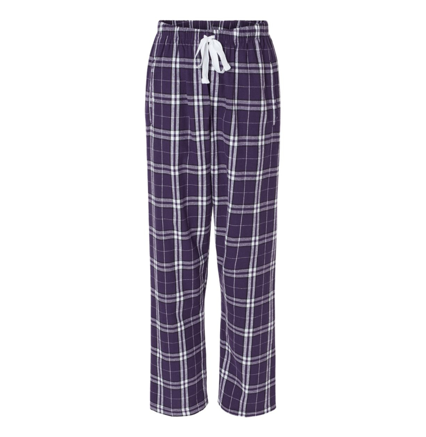PURPLE-WHITE-PLAID