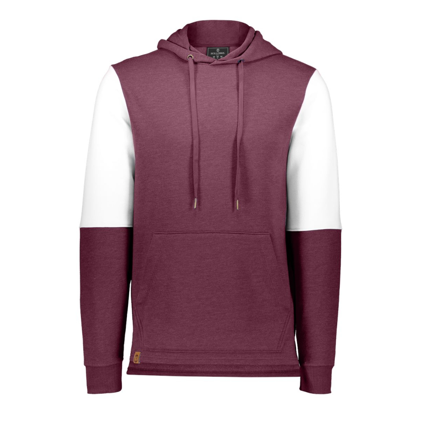MAROON-HEATHER-WHITE