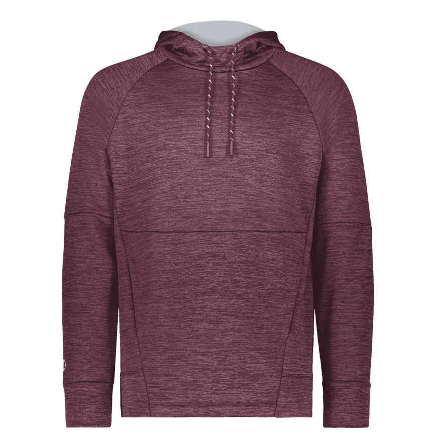 MAROON-HEATHER-SILVER
