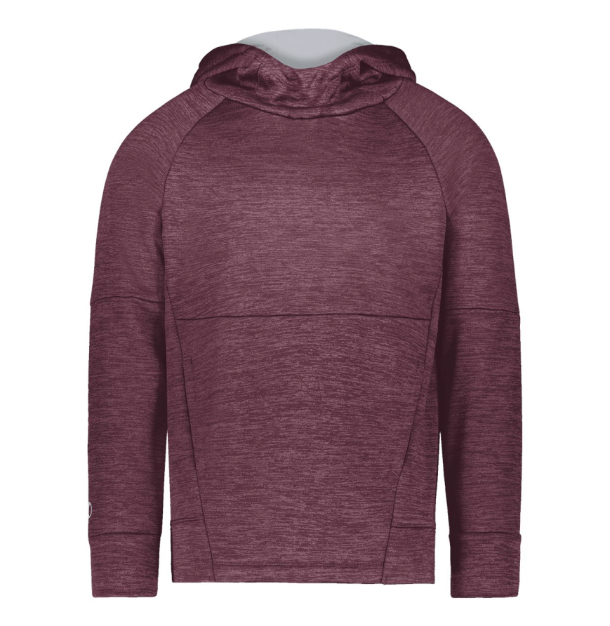 MAROON-HEATHER-SILVER