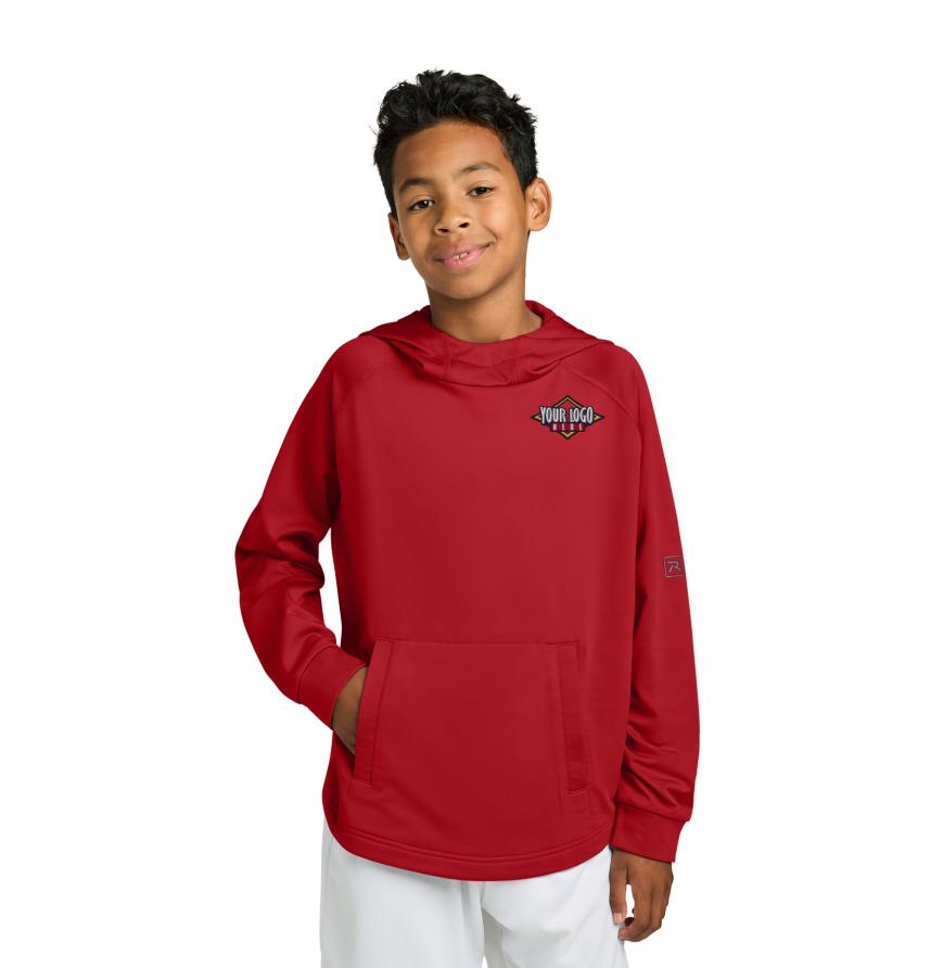 Richardson Youth Charge Performance Fleece Long Sleeve Hoodie