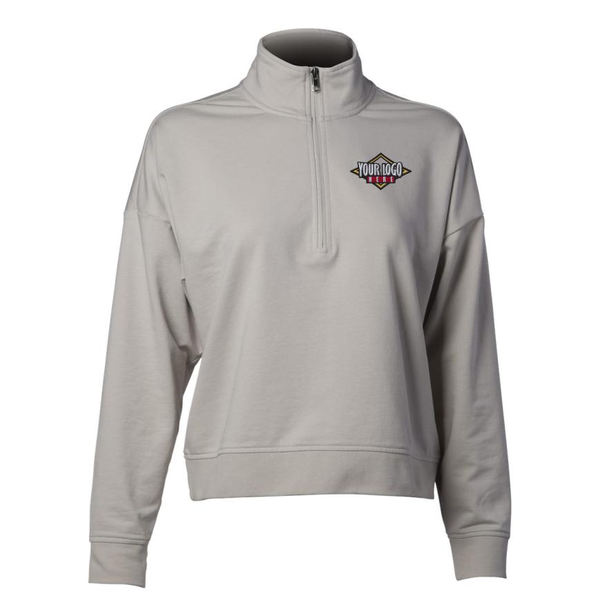 Womens Perform Quarter-Zip Pullover