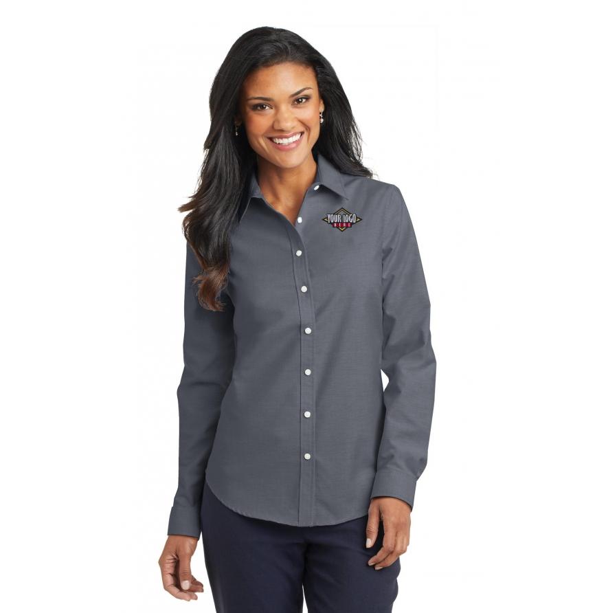 Port Authority L658 - Port Authority Ladies SuperPro Oxford Shirt