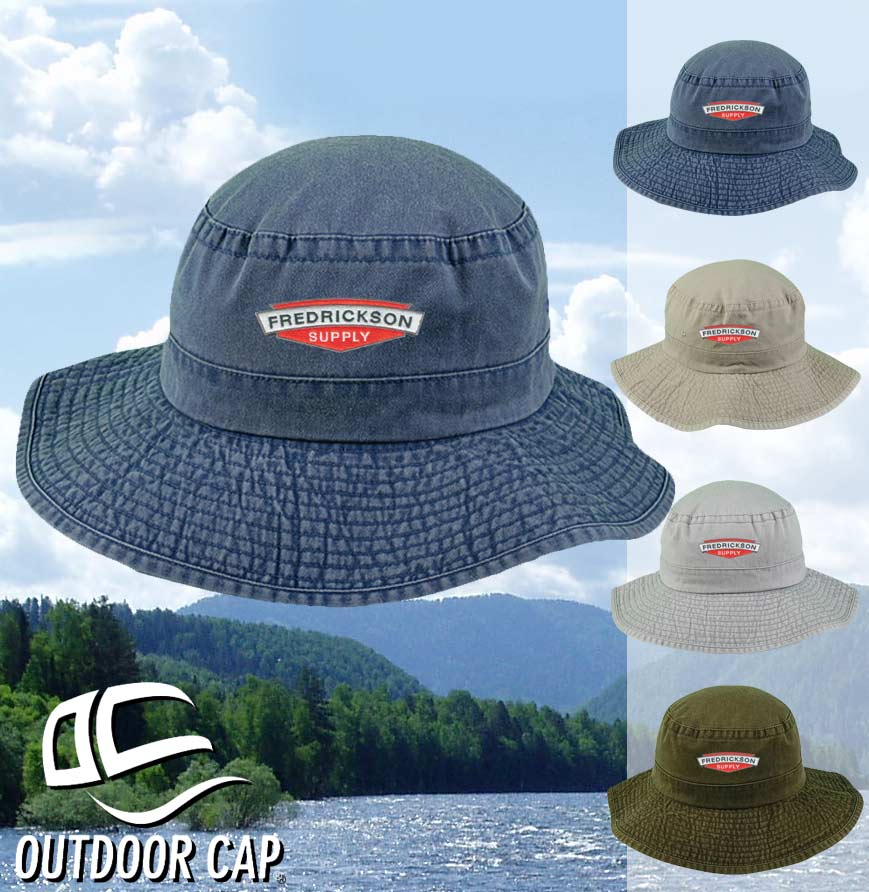 Washed Twill Fishermans' Cap