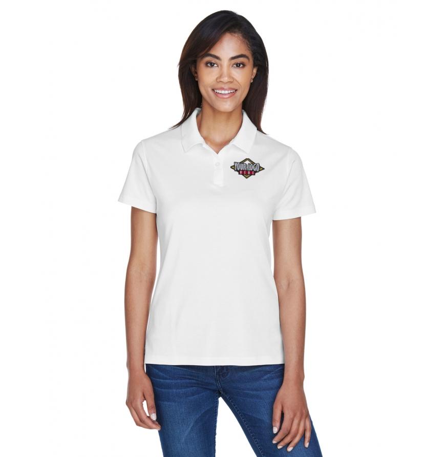 Devon & Jones DG200W - Ladies Pima-Tech Jet Piqu Polo