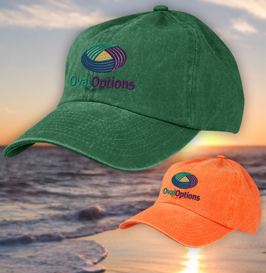 UltraClub Classic Cut Solid-Color Pigment-Dyed Cap