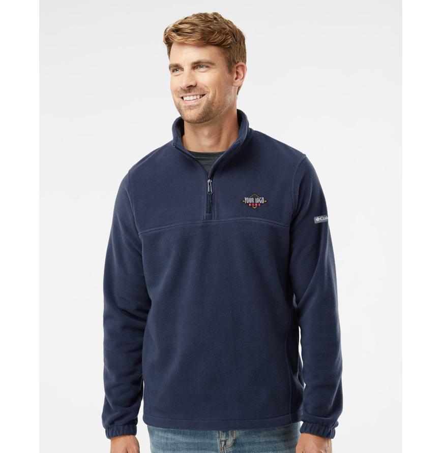 Mens Steens Mountain Fleece Half-Zip Pullover