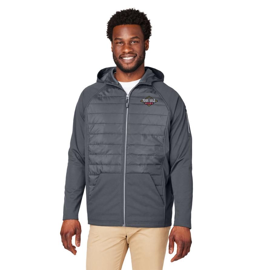 Hit Promo CE808 - Unisex Techno Lite Hybrid Hooded Jacket