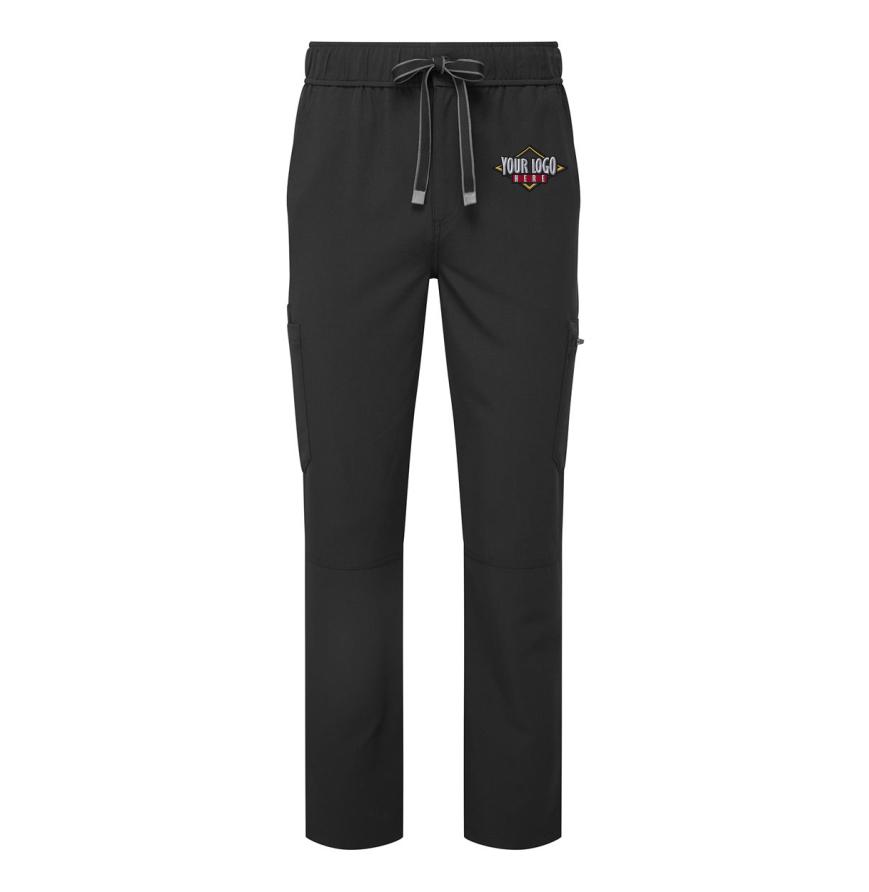 Mens Relentless Stretch Cargo Scrub Pants