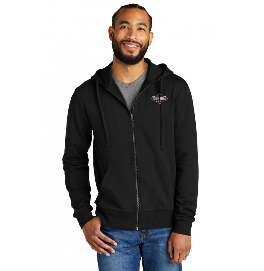 Allmade Unisex Organic French Terry Full-Zip Hoodie