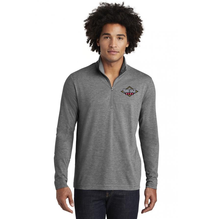 Sport-Tek PosiCharge Tri-Blend Wicking 1/4-Zip Pullover