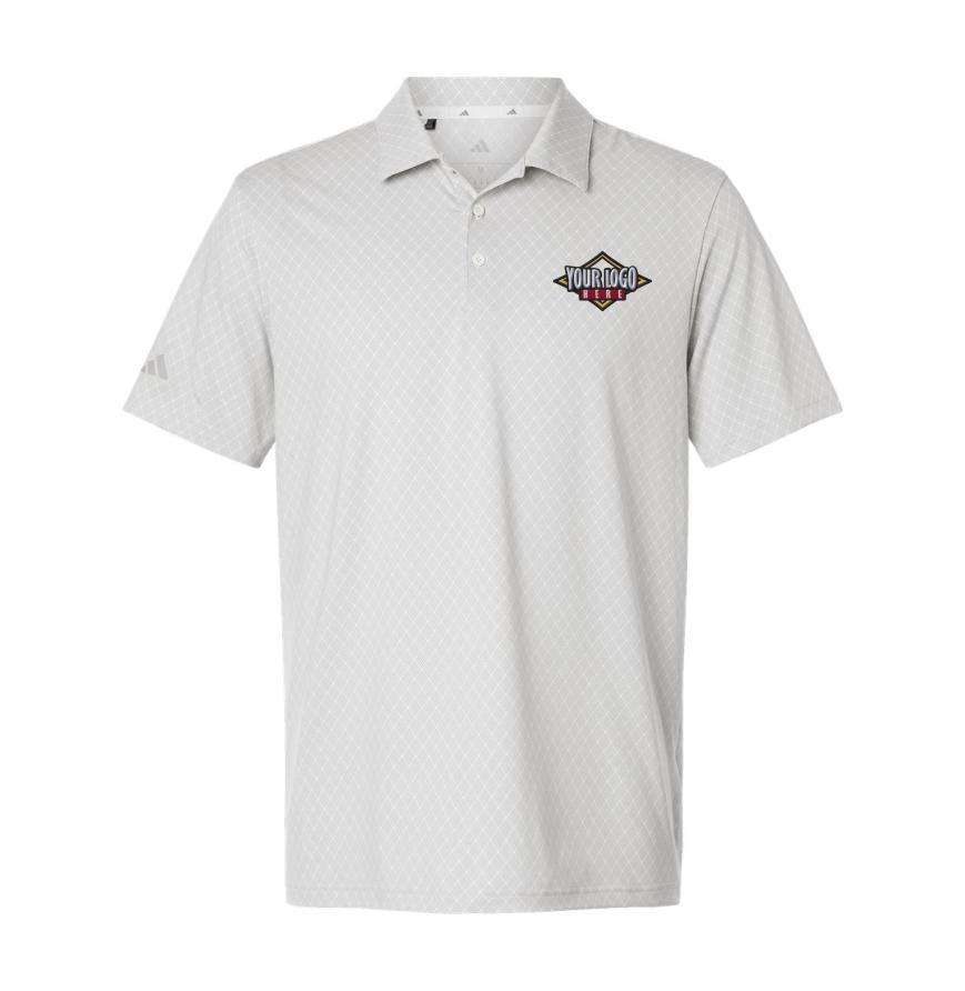 Mens Print Polo