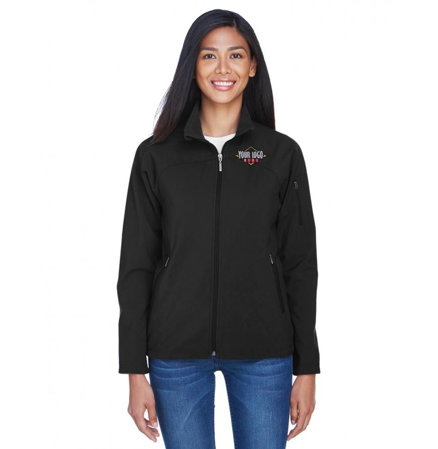North End 78034 - Ladies Three-Layer Fleece Bonded Performance Soft Shell Jacket