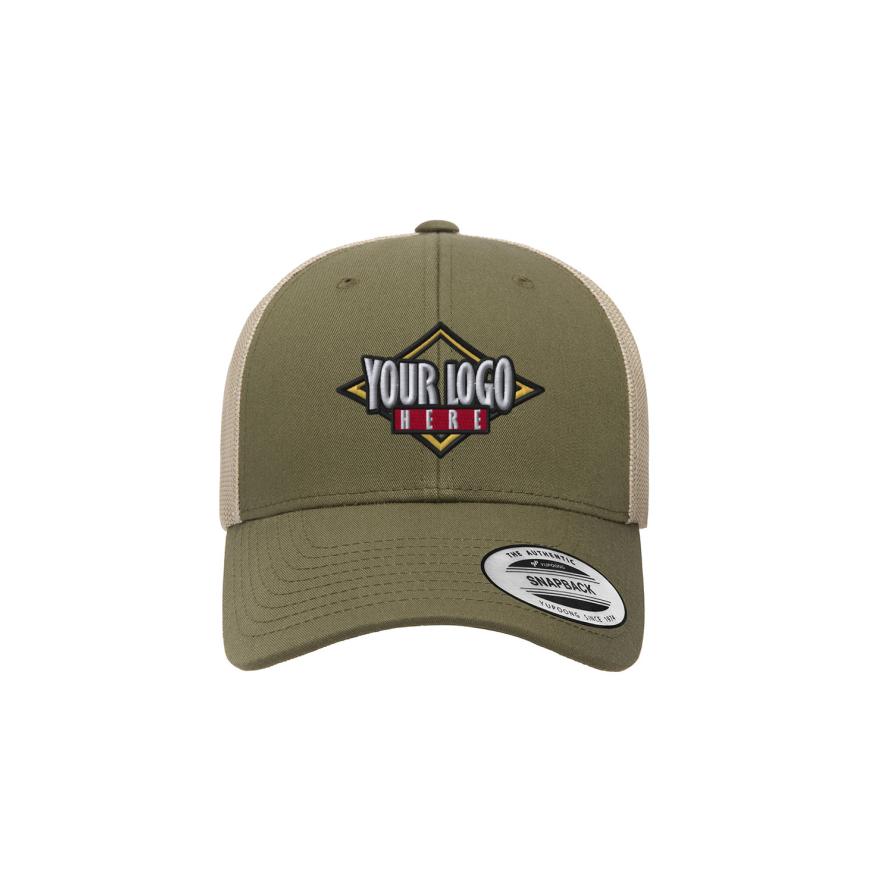 Yupoong 6601T - Classics Low Profile 2-Tone Trucker Cap