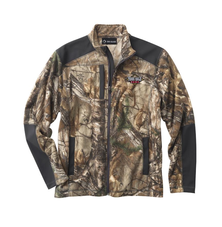 Dri Duck 7347 - Mens 100 Polyester Nano Fleece TM Full Zip Jacket Explorer