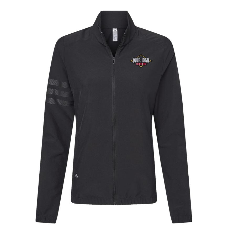 Womens 3-Stripes Full-Zip Jacket