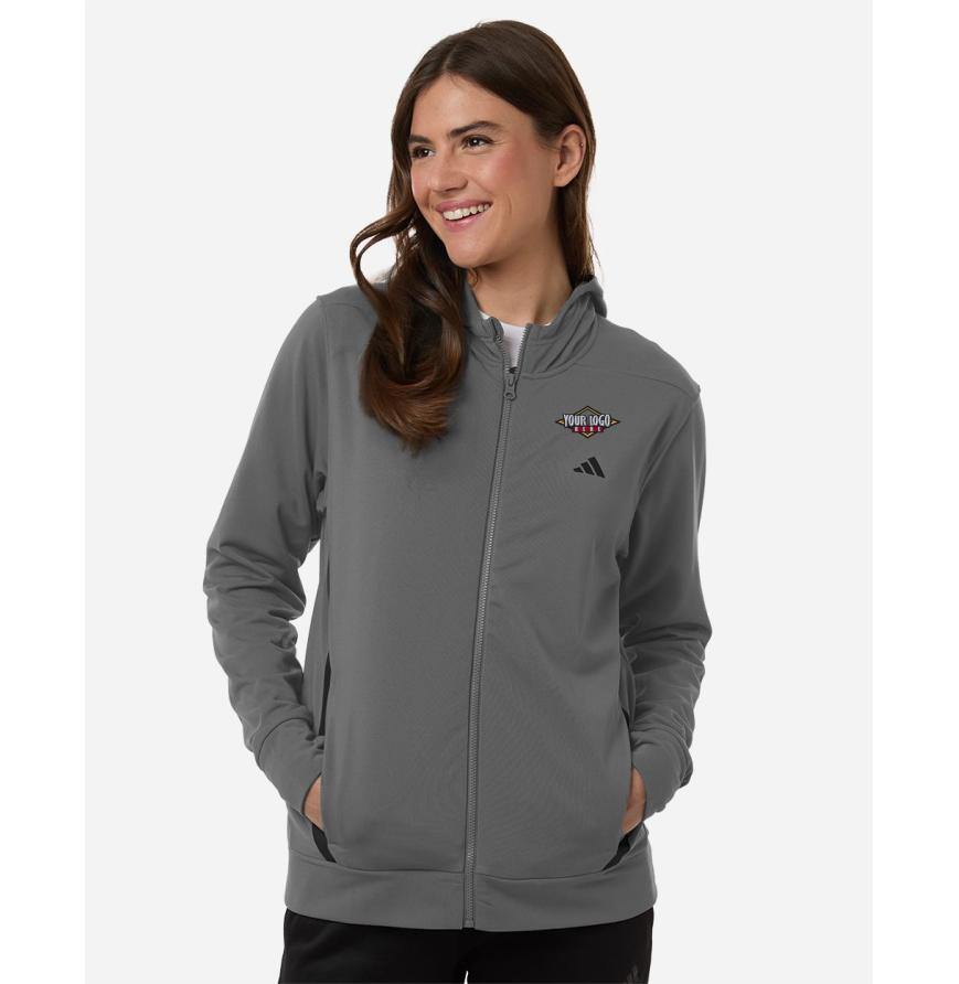 Womens Game  Go Fleece Full-Zip Hooded Sweatshirt