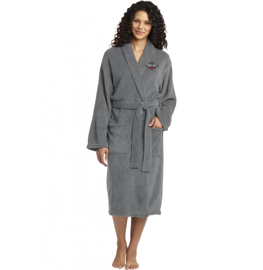Port Authority R102 - Port Authority Plush Microfleece Shawl Collar Robe