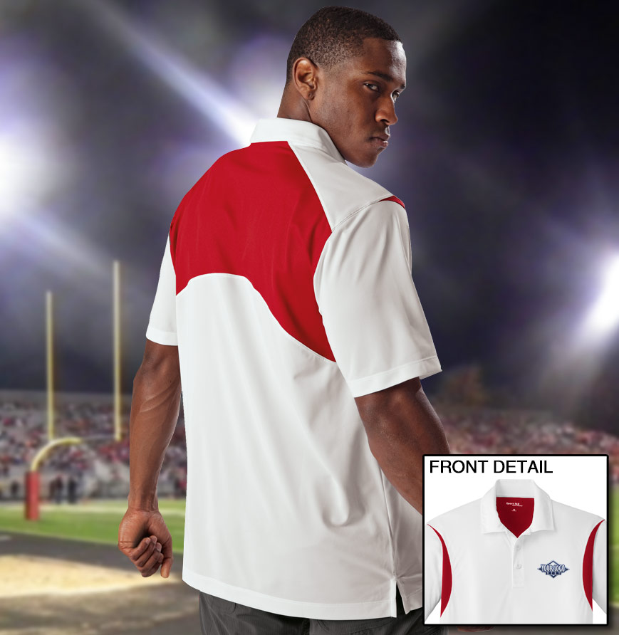 Back Blocked Micropique Sport-Wick Sport Shirt