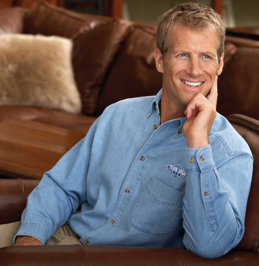 Long Sleeve Denim Shirt