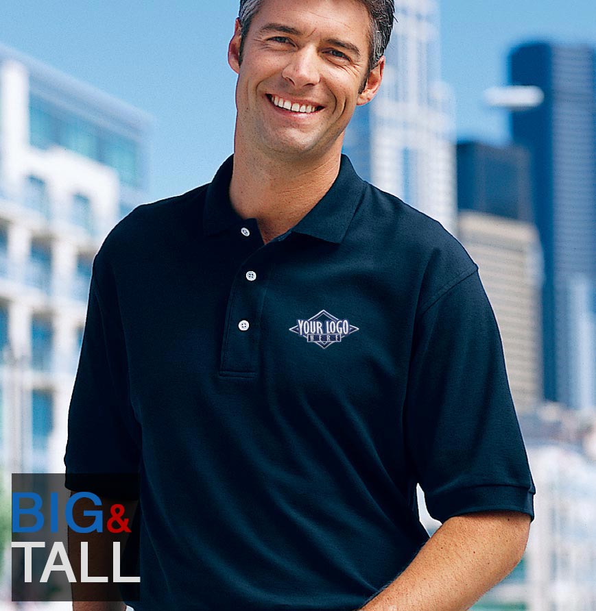 Big & Tall Mens' Classic Blend Polo