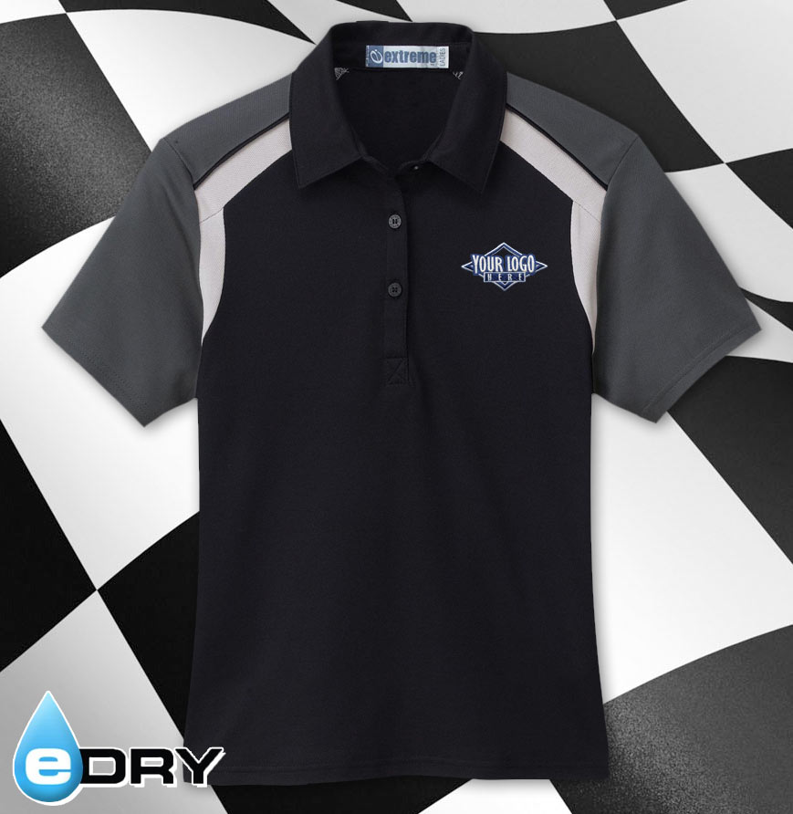 Ladies EDRYâ„¢ Color- Block Polo