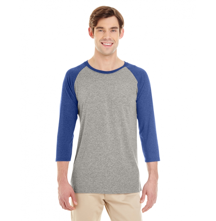 OXFORD-TRUE BLUE HEATHER