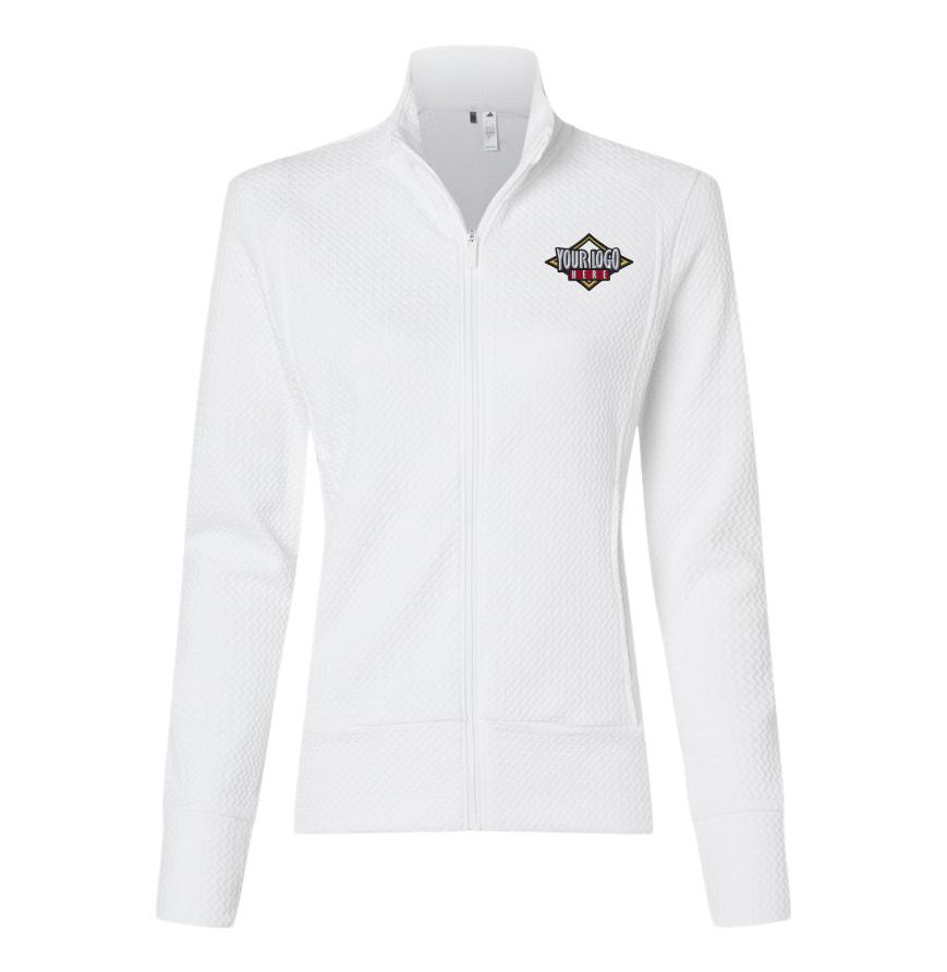 Womens Ultimate365 Textured Full-Zip Jacket