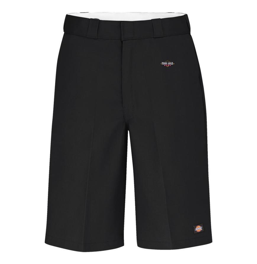Unisex Extended Sizes Multi-Pocket Work Shorts
