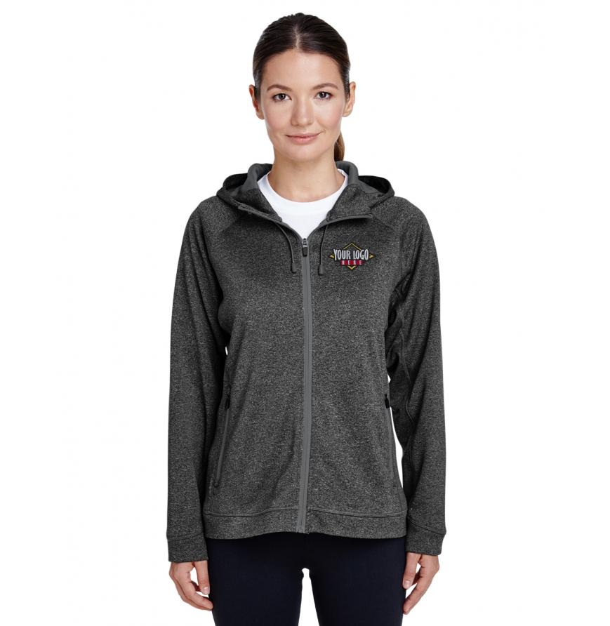 Broder TT38W - Ladies Excel Mlange Performance Fleece Jacket