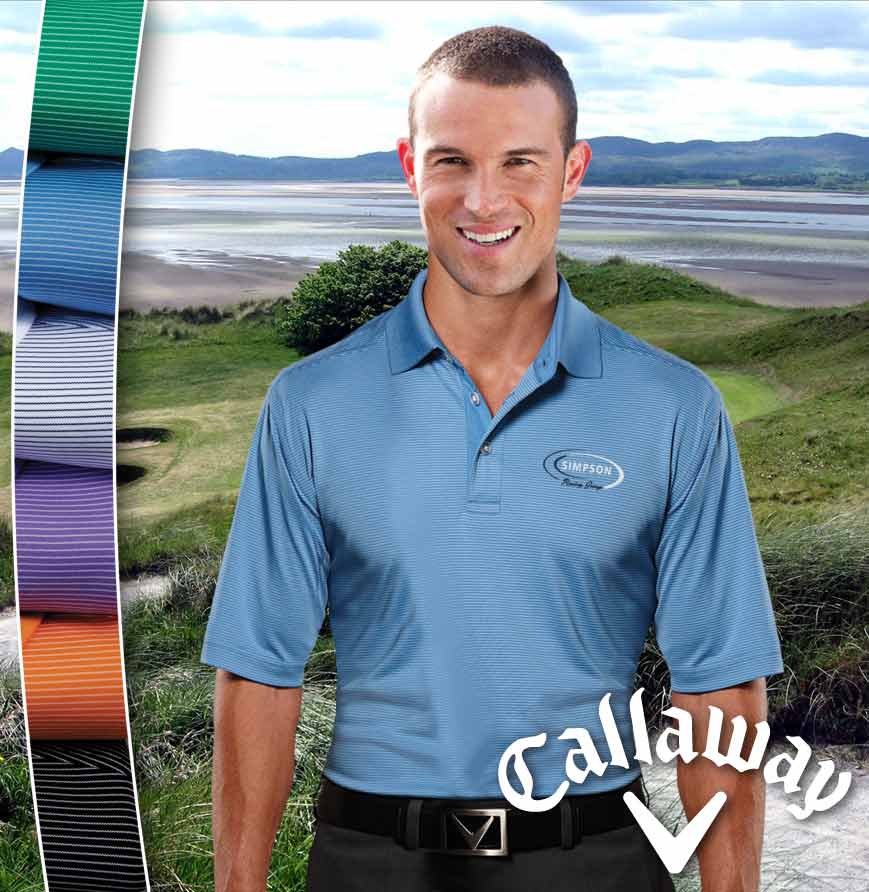 Callaway Micro Stripe Polo