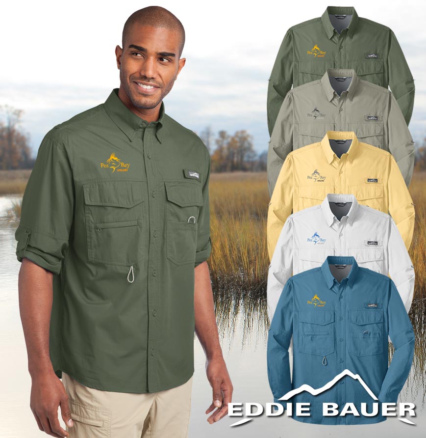 Eddie Bauer Long Sleeve Fishing Shirt