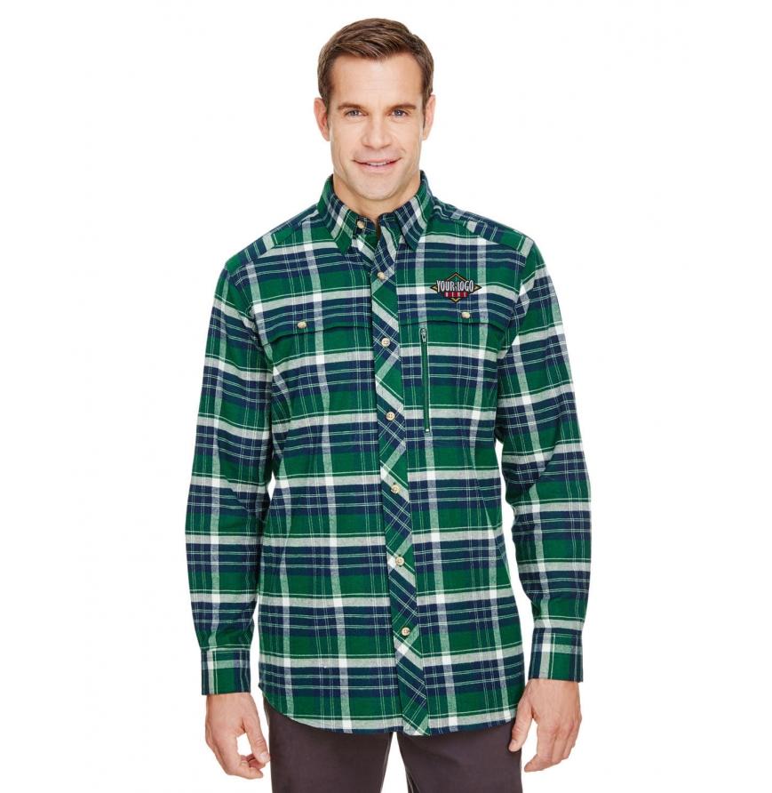Broder BP7091 - Mens Stretch Flannel Shirt