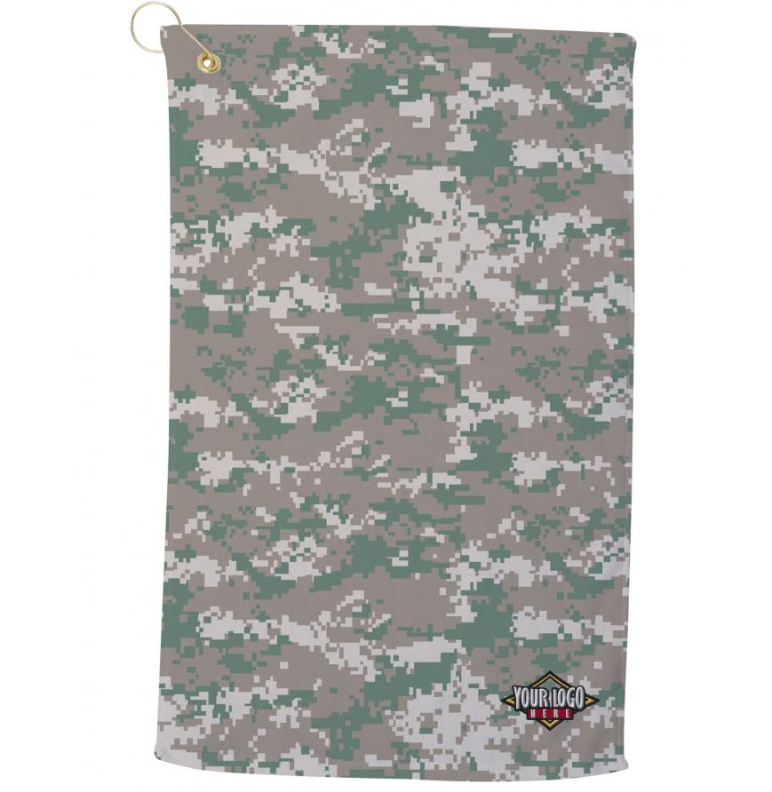 Broder CAM25CG -  Pro Towels Large Camo Golf Towel