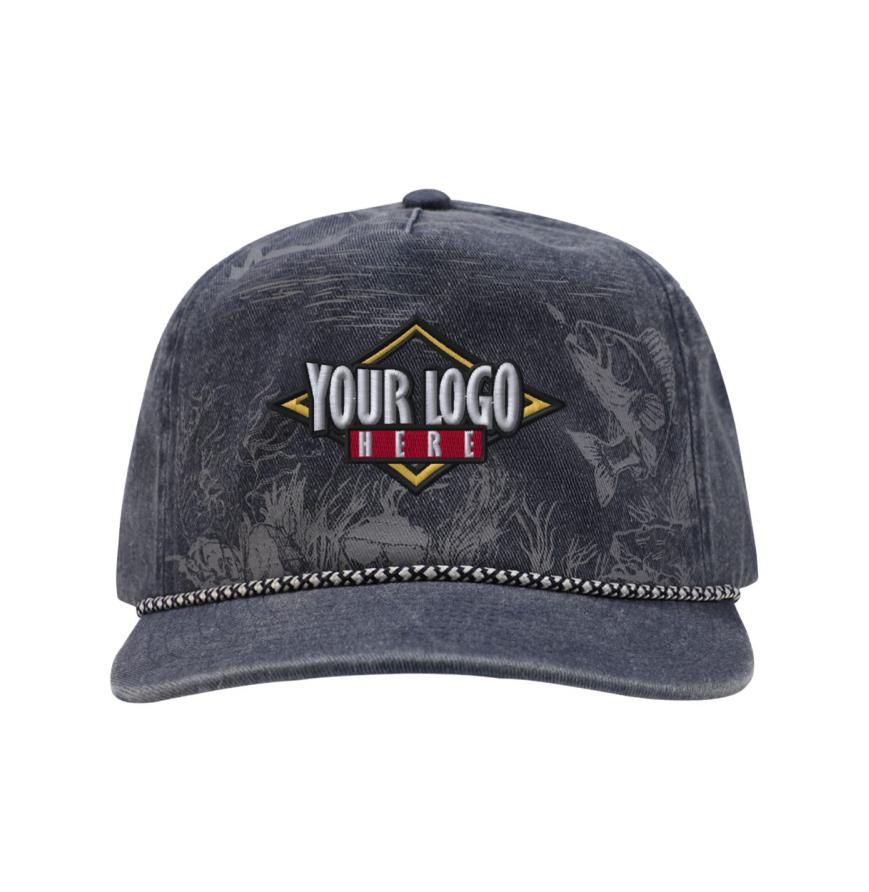 Walleye Nature Scene Cap