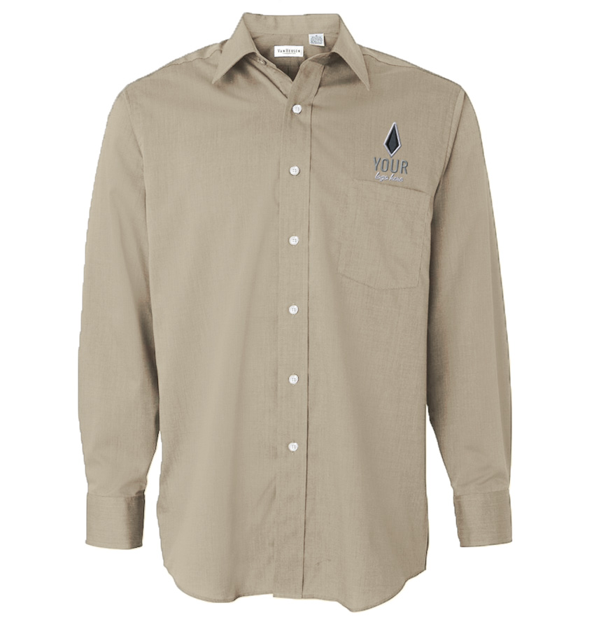 Van Heusen End On End Dress Shirt