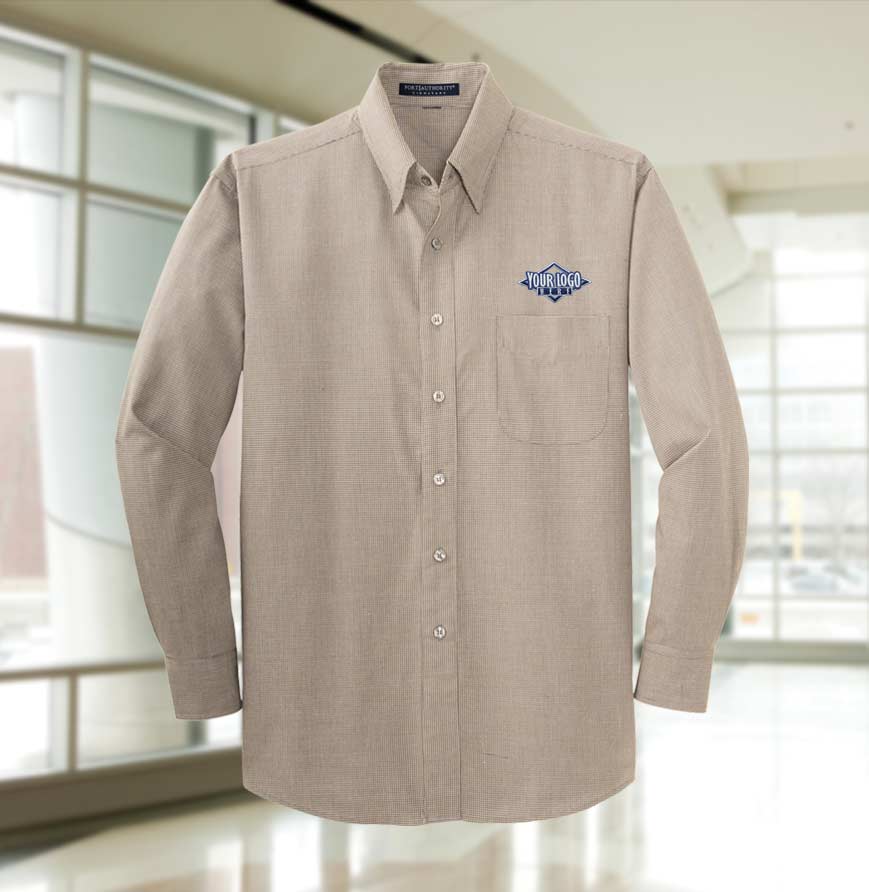 Yarn Dye Pattern Shirt