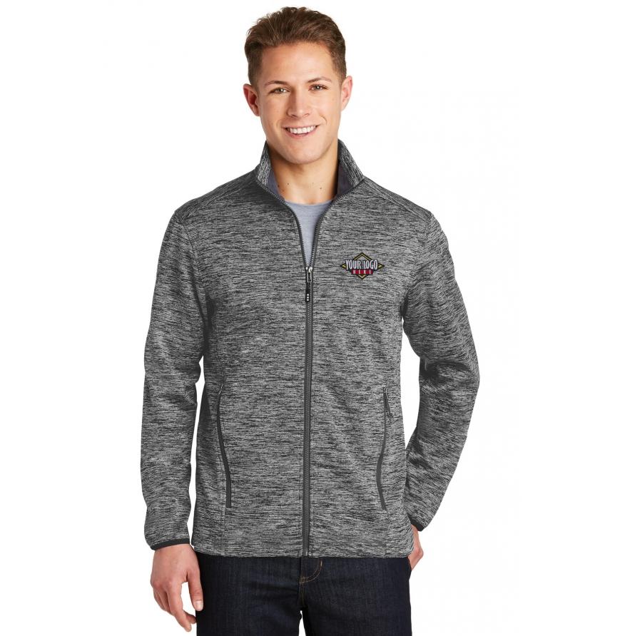 Sport-Tek PosiCharge Electric Heather Soft Shell Jacket