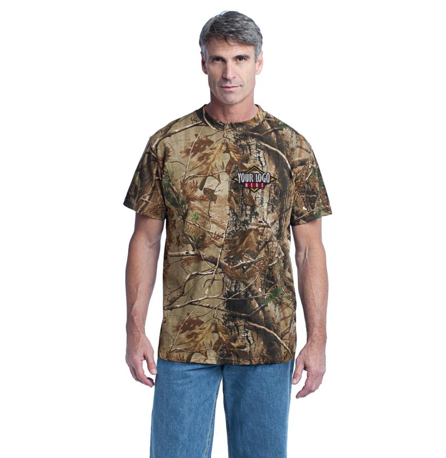 Russell NP0021R - Russell Outdoors - Realtree Explorer 100 Cotton T-Shirt