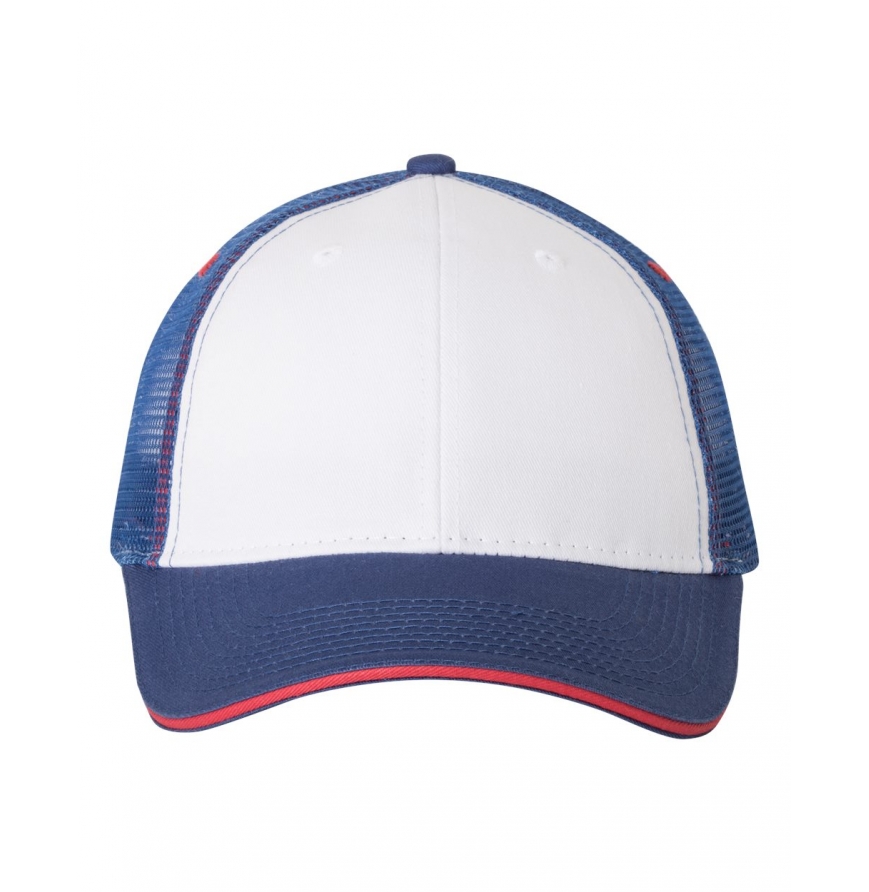 WHITE-ROYAL-RED