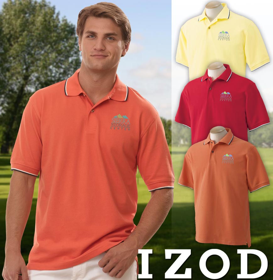 Clearance IZOD Men's Classic Tipped Pique