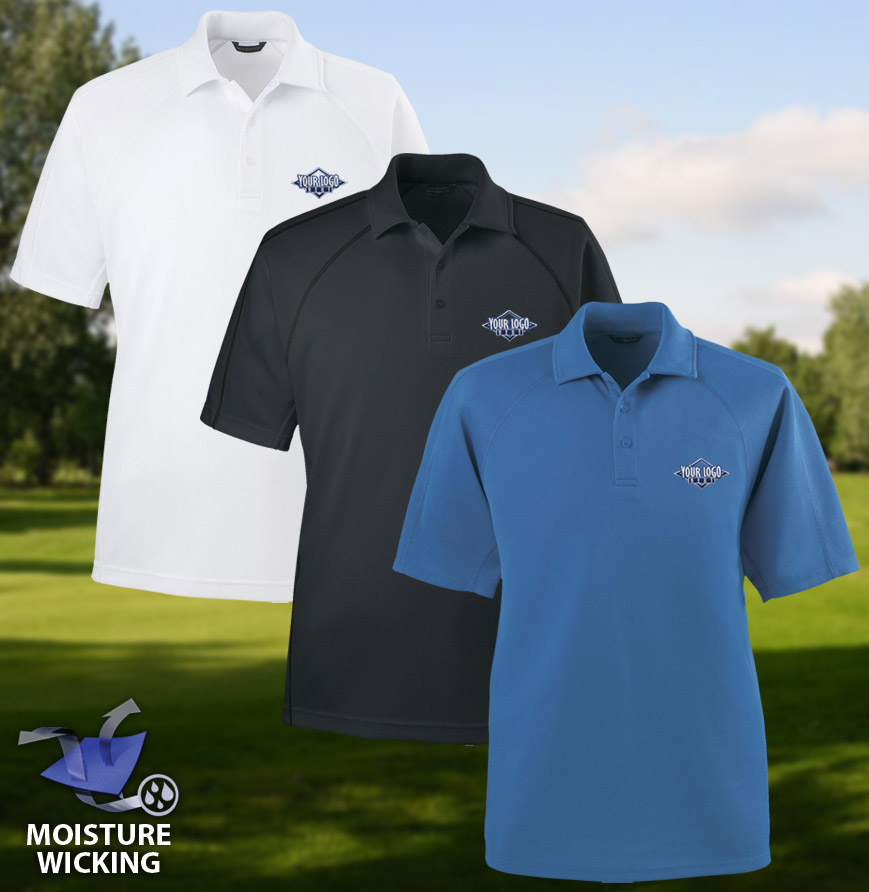 Clearance Mens Double Pique Knit Polo